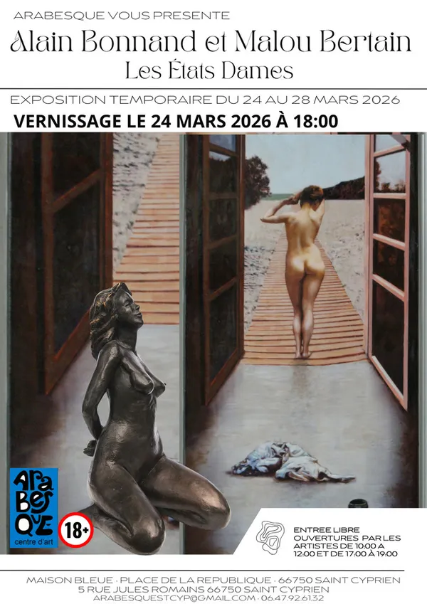 Exposition Alain Bonnand et Malou Bertain : Les Etats Dames