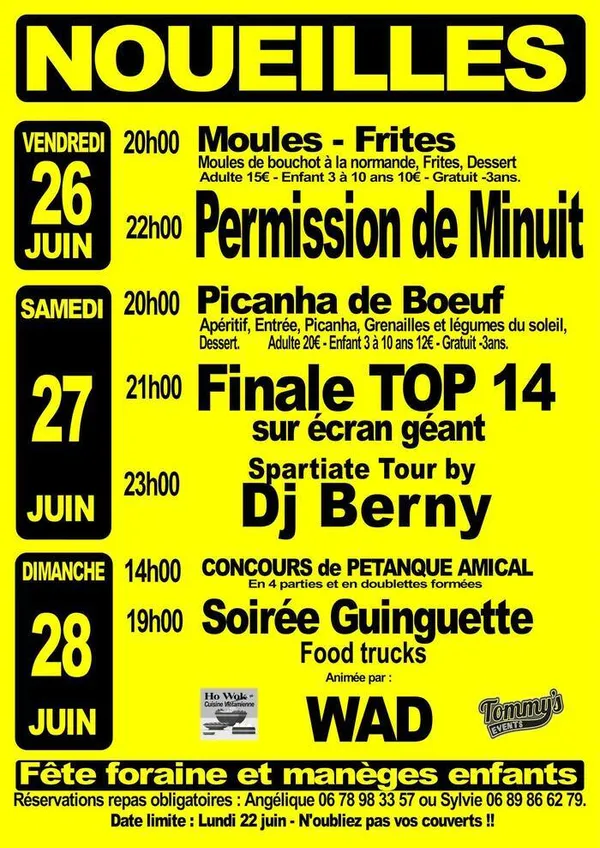 Le dernier week-end de juin, c'est la fête à Noueilles