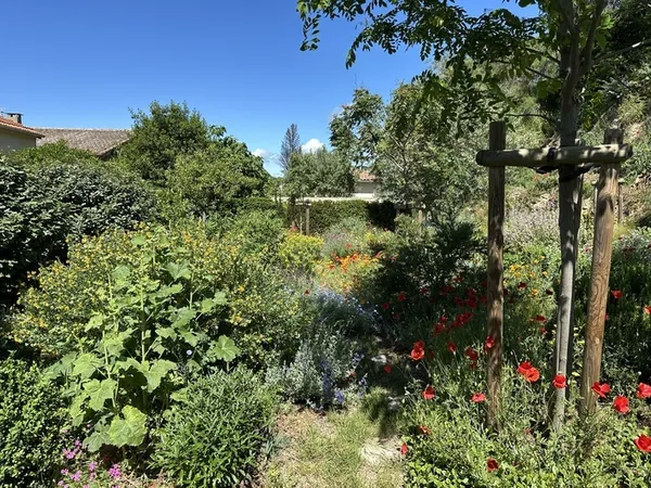 Visite d'un jardin privé à Capestang