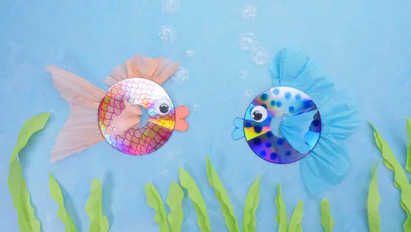 Petits ateliers de l'été : Poisson CD