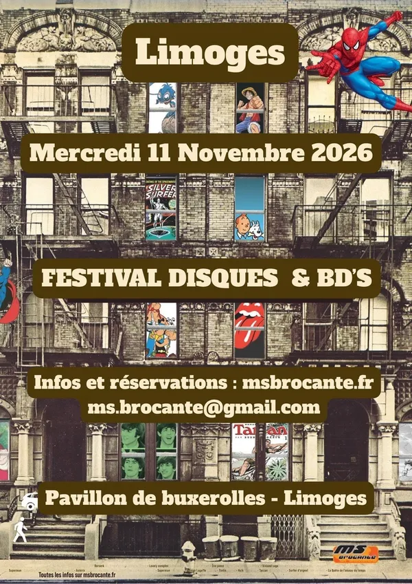 35 eme Festival Disque et de la BD