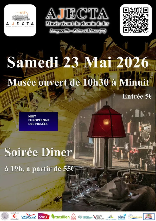 Soirée dîner Nuit au Musée