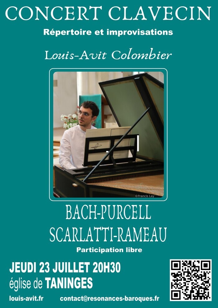 Concert baroque de clavecin à Taninges (74440)