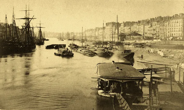 Les premières photographie de Nantes