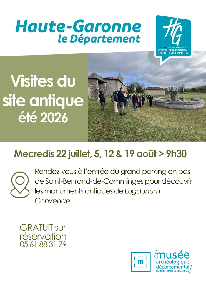 Visites du site antique