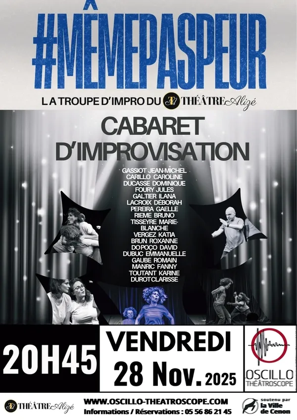 Le cabaret des #MEMEPASPEUR