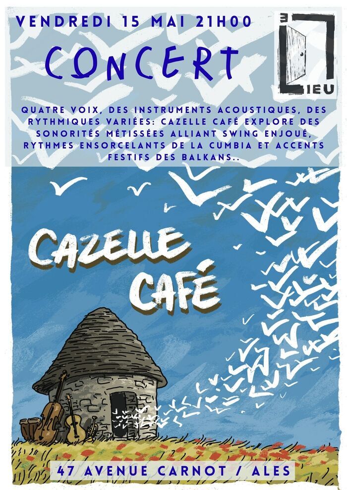 Cazelle Café en concert