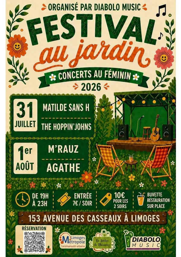 Festival au jardin 2026