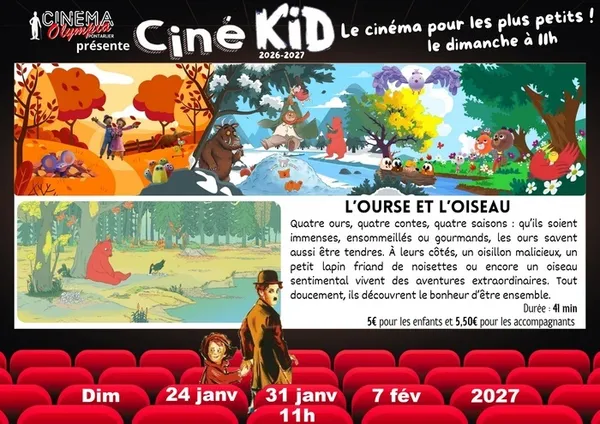 Ciné Kid - l'Ourse et l'Oiseau