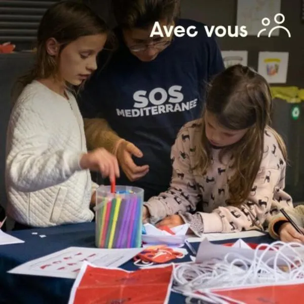 Rencontre : SOS méditerranée, expliqué aux enfants