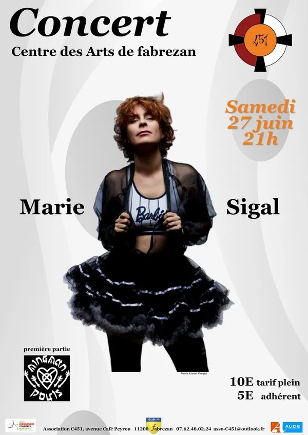 "Marie Sigal" concert électro pop