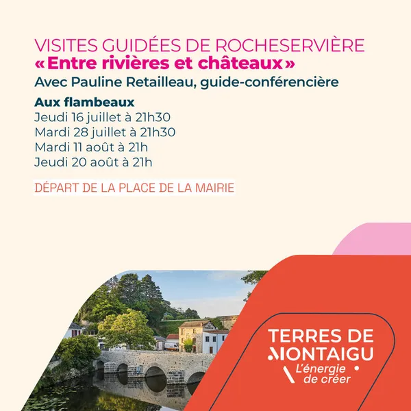 Entre rivières et châteaux - Visite guidée