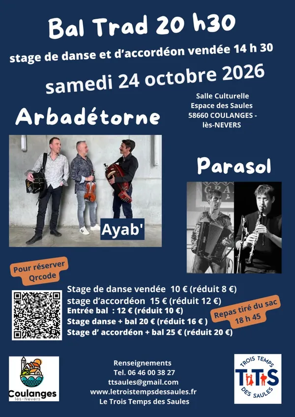Bal Trad stage de danse accordéon