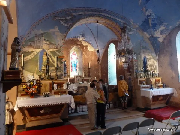 Visite de la chapelle de Grolée