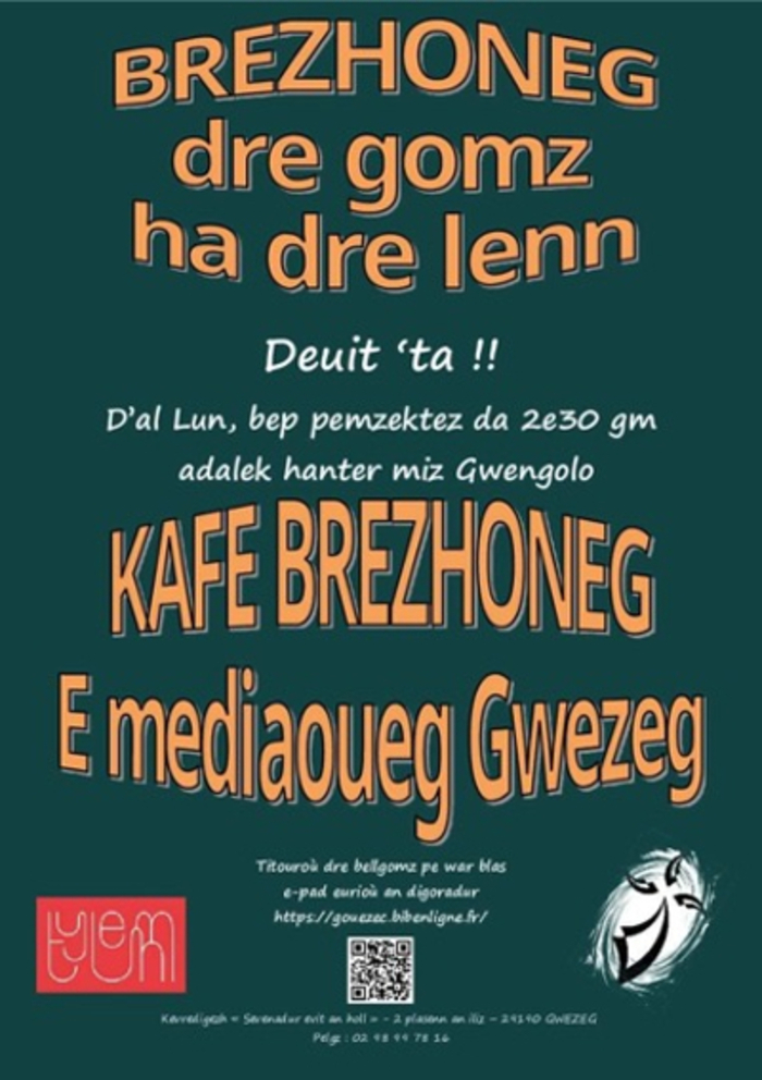 Kafe brezhoneg à Gouézec