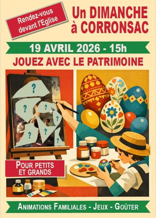 "Un dimanche à Corronsac" pour jouer avec le patrimoine
