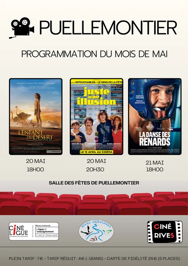 Soirée Cinéma avec CINE RIVES