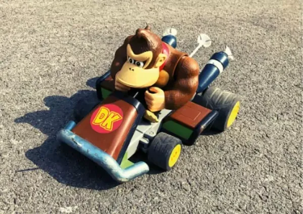 Animation Mario Kart Battle (voitures télécommandées)