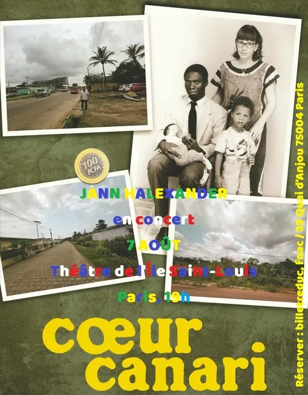 Jann Halexander en concert 'Coeur Canari' au Théâtre de l'Île Saint-Louis