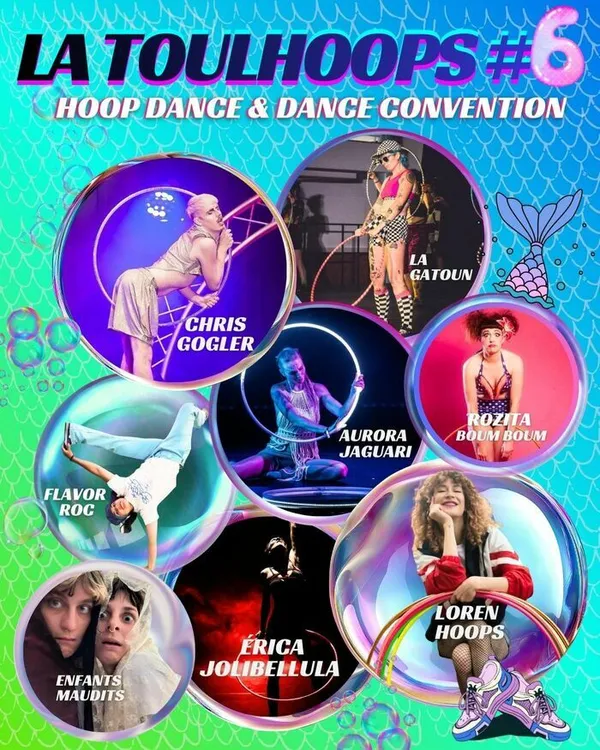 La ToulHoops Cabaret Spectacle & Hoop Dance Party