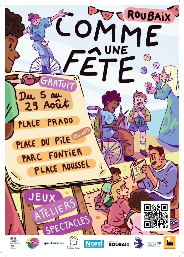 Comme une Fête - Place Roussel