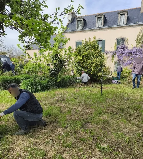 Visite du chantier participatif de la Maison Le Bail