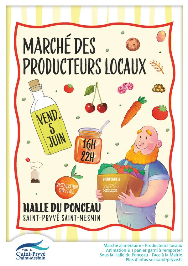 Marché des producteurs de Saint-Pryvé