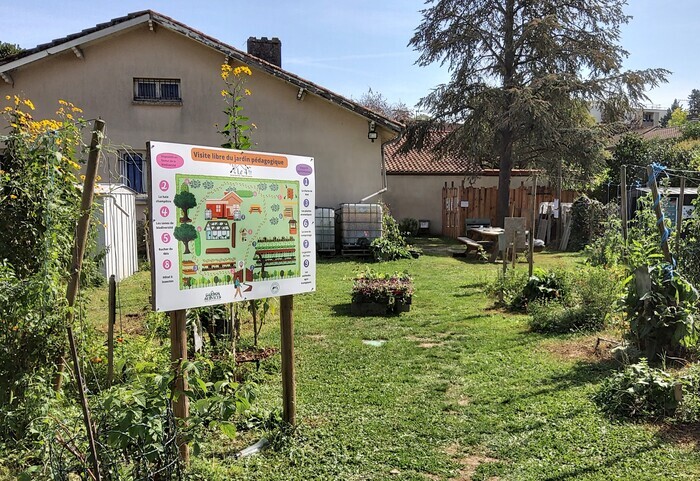Visite découverte du jardin pédagogique du 4bis