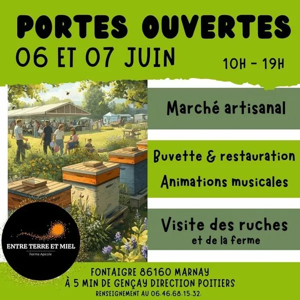 Porte ouverte de la ferme apicole
