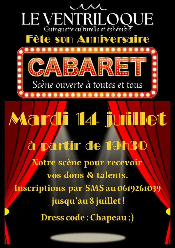 Cabaret Scène Ouverte