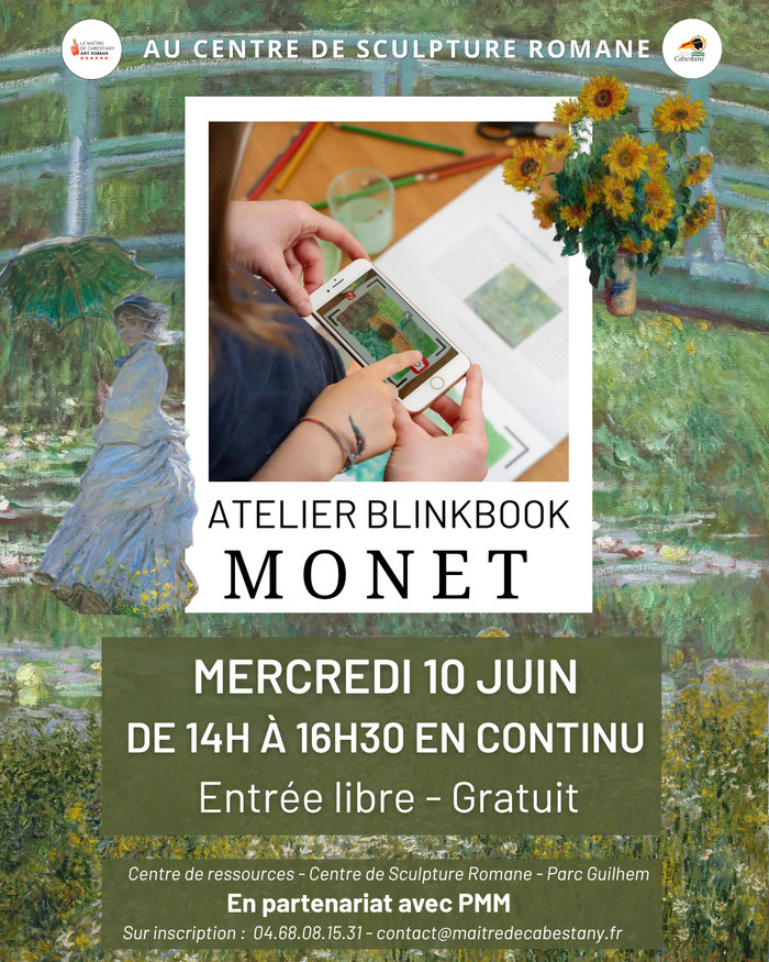 ATELIER BLINKBOOK MONET