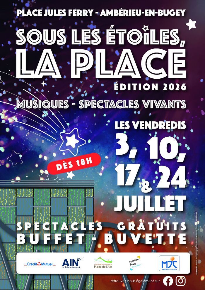 Sous les étoiles la place