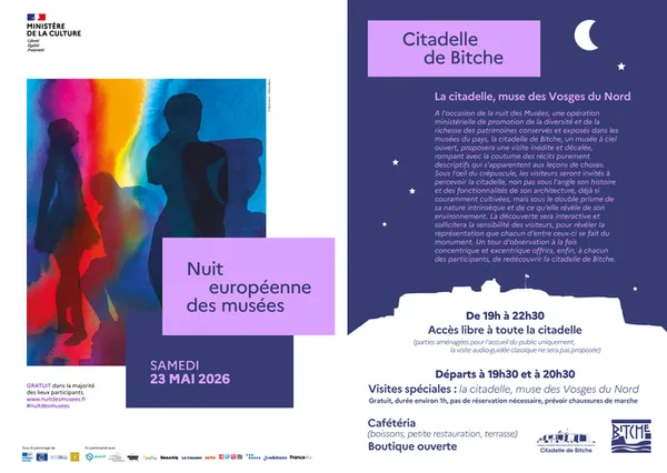 La citadelle de Bitche, muse des Vosges du Nord