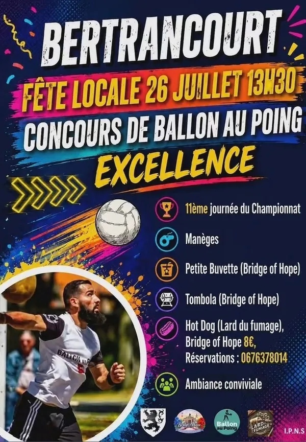 Concours de ballon au poing