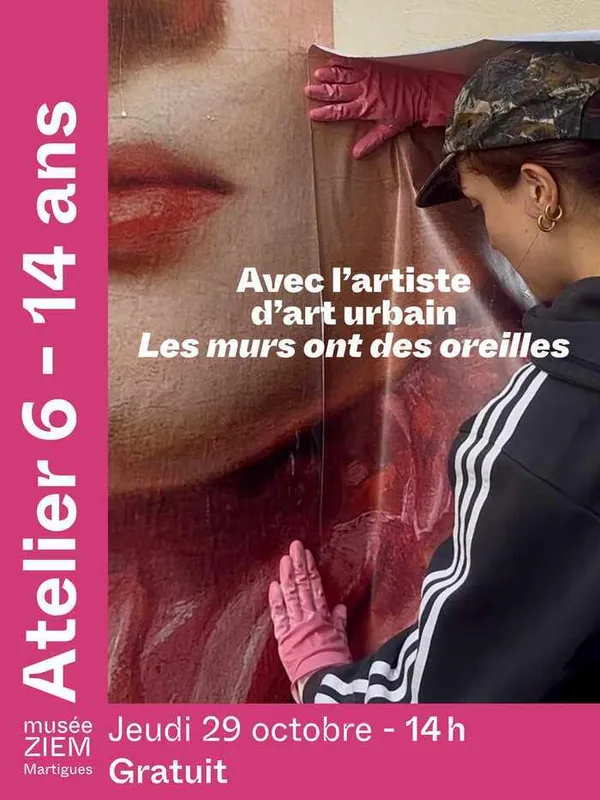 Visite-atelier « Les murs ont des oreilles »