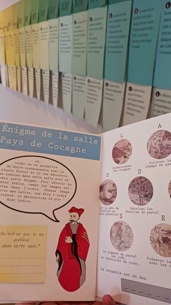 Enquête dans le Muséum du Pastel des Teinturiers