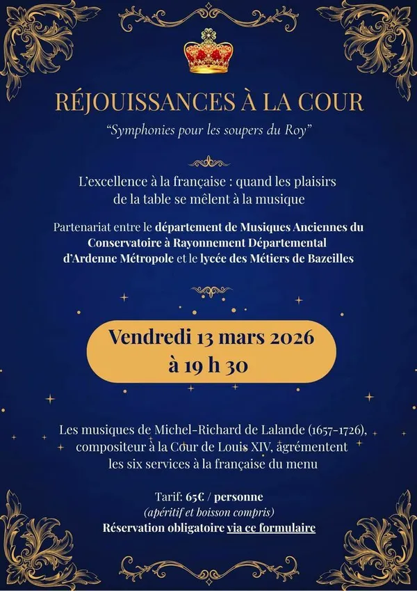 Les Symphonies pour les Soupers du Roy