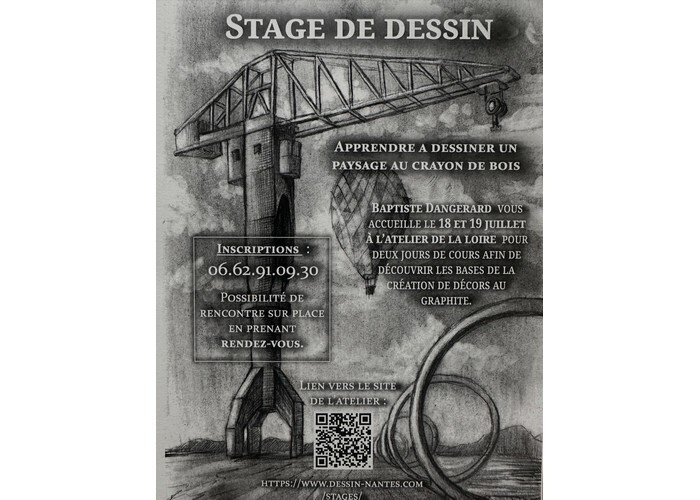 Stage de dessin - Atelier de la Loire