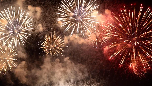 Bal des pompiers et feu d'artifice