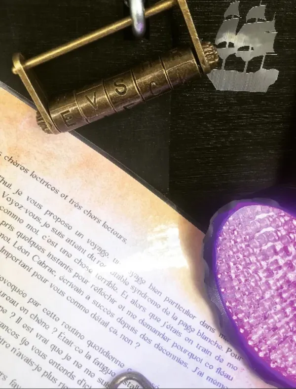 Escape-game : le secret de la page blanche