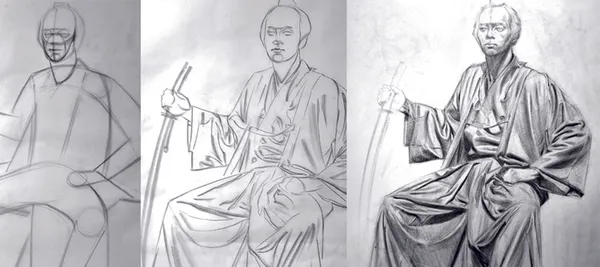 Stage de dessin : Les drapés