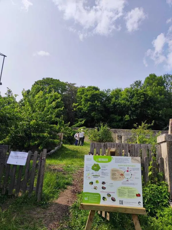 Visite du parc de la maison Anne et Gérard Philipe