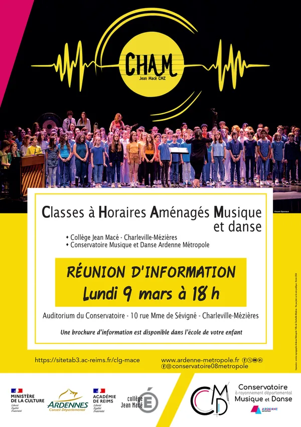 Réunion d'information CHAM