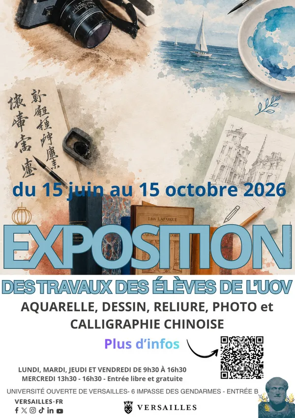 Exposition des ateliers artistiques de l'UOV