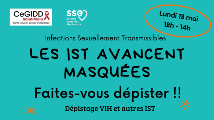 Dépistage VIH et autres IST à l'IUT de Saint-Malo