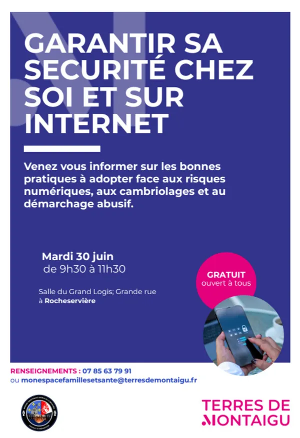 Réunion: Garantir sa sécurité chez soi et sur Internet