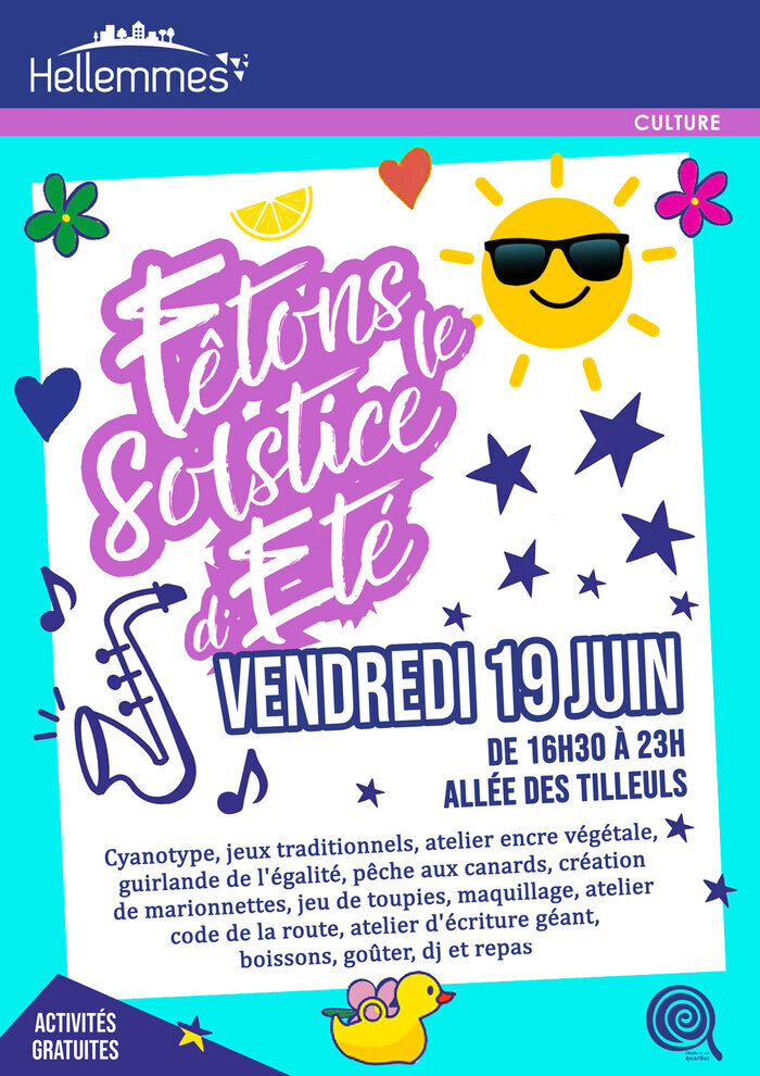 Fêtons le solstice d'été - 19/6