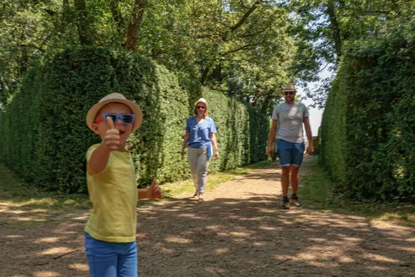 Sortie au labyrinthe de Merville