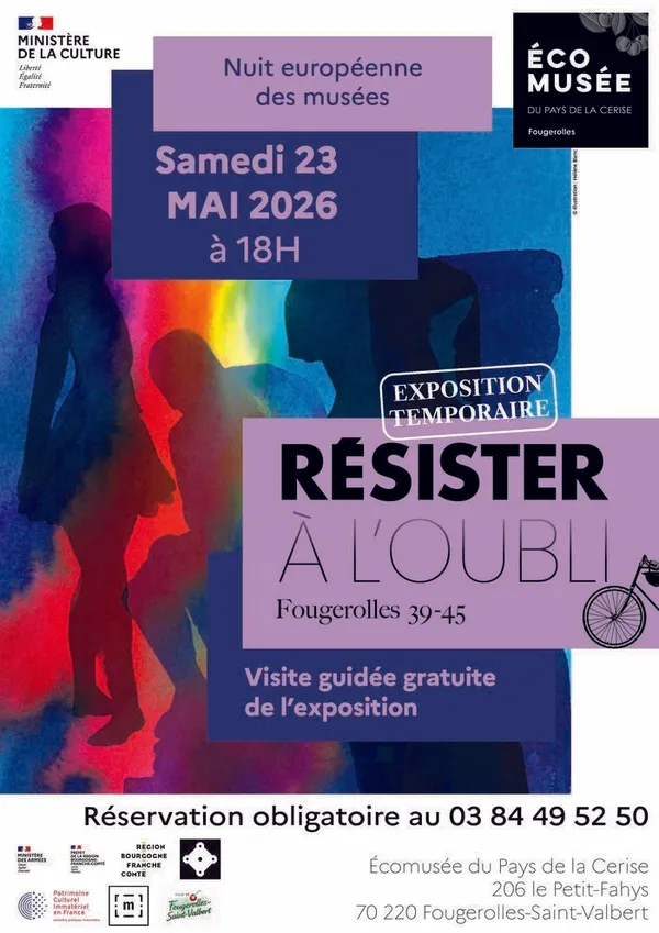 Visite guidée de l'exposition temporaire « Résister à l'oubli : Fougerolles 39-45 »