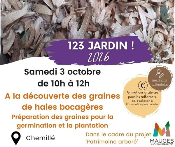 A la découverte des graines de haies bocagères